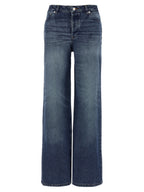 A.P.C. Blue Cotton Jeans Denim
