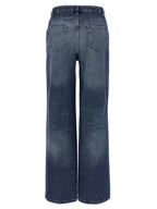 A.P.C. Blue Cotton Jeans Denim