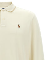 Polo Ralph Lauren Beige Cotton Polo Shirt