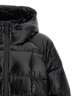 Dsquared² Black Polyamide Full-Length Jacket