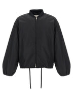 Jil Sander Black Polyester Bomber