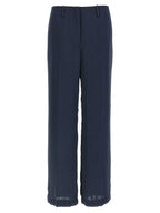 Theory Blue Polyester Casual Pants