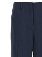 Theory Blue Polyester Casual Pants