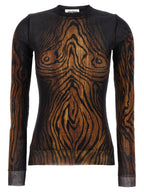 Jean Paul Gaultier Multicolor Polyamide Pattern Shirt