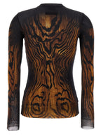 Jean Paul Gaultier Multicolor Polyamide Pattern Shirt