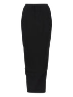 Rick Owens Black Wool Mini Skirt