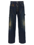 Dsquared² Blue Cotton Jeans Denim
