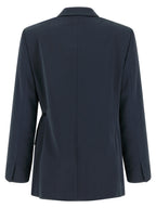 Theory Blue Polyester Blazer