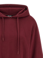 ROTATE BIRGER CHRISTENSEN Bordeaux Cotton Hoodie