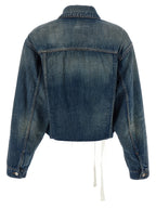 MM6 Maison Margiela Blue Cotton Denim Jacket