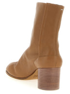 Maison Margiela Brown Lambskin Ankle Boots