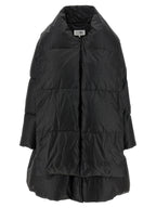 MM6 Maison Margiela Black Viscose Coat