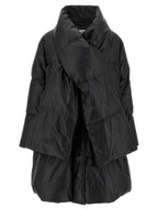 MM6 Maison Margiela Black Viscose Coat