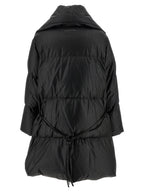 MM6 Maison Margiela Black Viscose Coat