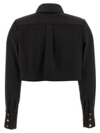 Elisabetta Franchi Black Lycra Blouse