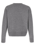 Ami Paris Gray Wool Cardigan