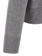 Ami Paris Gray Wool Cardigan