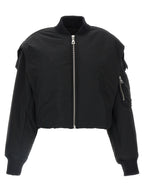 Jean Paul Gaultier Black Polyethylene Bomber
