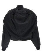 Jean Paul Gaultier Black Polyethylene Bomber