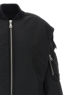 Jean Paul Gaultier Black Polyethylene Bomber