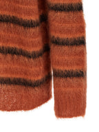 Marni Orange Fabric Cardigan