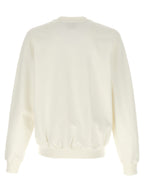 Casablanca White Cotton Sweatshirt