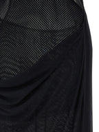 Jean Paul Gaultier Black Polyamide Long Dress
