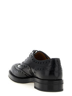 Church's Black Calfskin Oxfords And Derbies