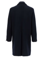 Black Virgin Wool Coat