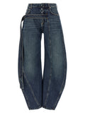 Jean Paul Gaultier Blue Cotton Jeans Denim