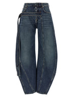 Jean Paul Gaultier Blue Cotton Jeans Denim