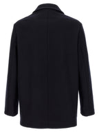 BARENA Blue Wool Coat