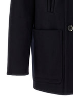 BARENA Blue Wool Coat