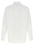 Gucci White Cotton Blouse