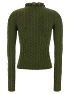Paco Rabanne Bicolor Wool Cardigan