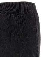 Alexander Wang Black Cotton Long Skirt