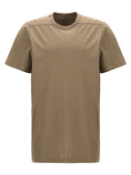 Rick Owens Gray Cotton T-Shirt