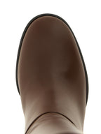 Gianvito Rossi Brown Calfskin Over The Knee