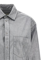 Darkpark Silver Cotton Blouse