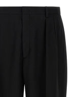 CELLAR DOOR Black Polyester Dress Pants