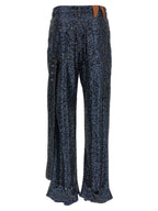Darkpark Blue Cotton Jeans Denim