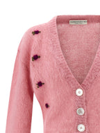 Alessandra Rich Multicolor Wool Cardigan