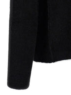 Rick Owens Black Wool Cardigan