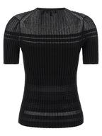 Theory Black Viscose T-Shirt