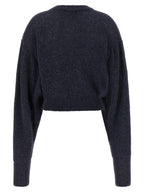 ROTATE BIRGER CHRISTENSEN Blue Wool Cardigan