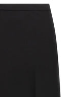 Max Mara Black Viscose Mini Skirt