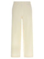 Max Mara White Silk Casual Pants