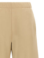 Max Mara Brown Silk Casual Pants