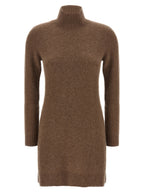 Max Mara Gray Cashmere Short Dress