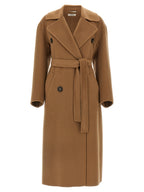 'S Max Mara Brown Virgin Wool Coat